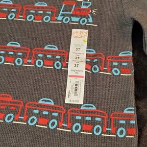 Boys Train Long Sleeve Shirt 3T